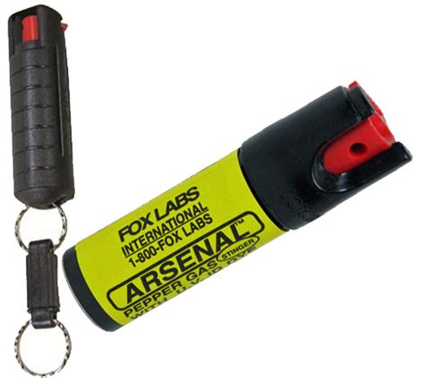 Fox Pepper Spray Keychain