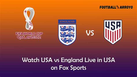 fox sports us vs england