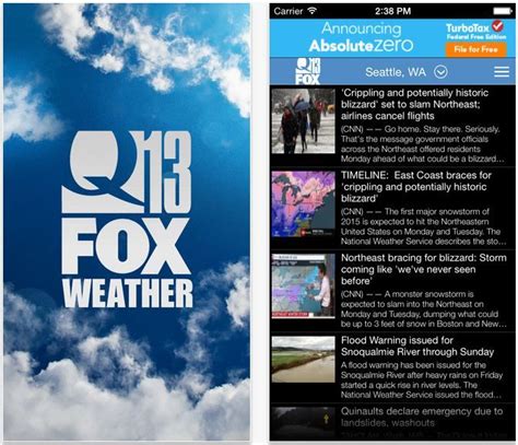 fox weather app for fire tablet