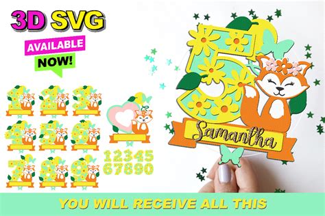 Download fox-numbers SVG