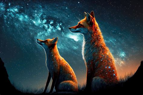 foxes sky