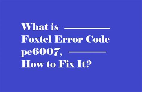 How to Fix Foxtel HDCP Error magaribeipoa