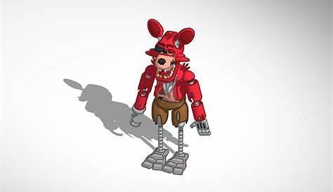 Foxy (fnaf ar) - Download Free 3D model by Shadow-Drop (@dashr-lol