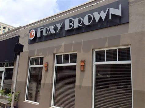 foxy brown restaurant
