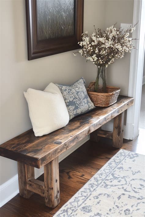 Foyer Bench Decor