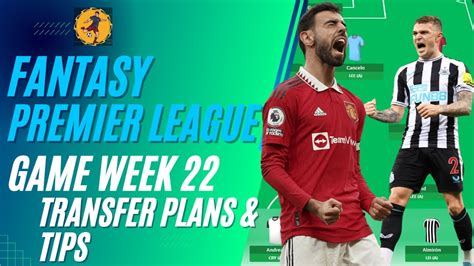 fpl double game weeks 22/23