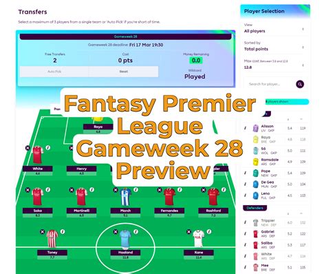 fpl double gameweek 28