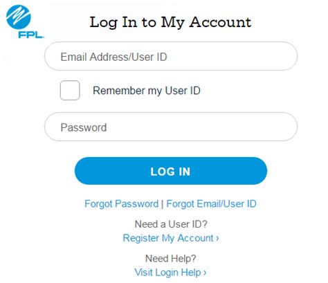 fpl login account residential