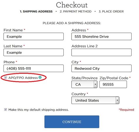 Fpo Address Zip Code