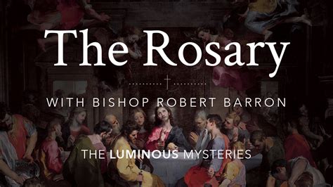 fr barron rosary luminous mysteries