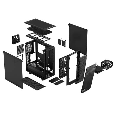 Fractal Design Meshify 2 Compact Dark Tempered Glass download