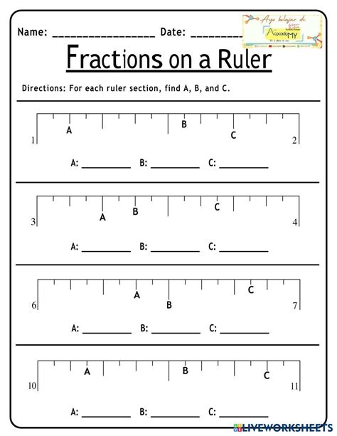 Printable Fractional 12 Inch Ruler Printable Ruler Actual Size