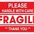 fragile label for shipping printable