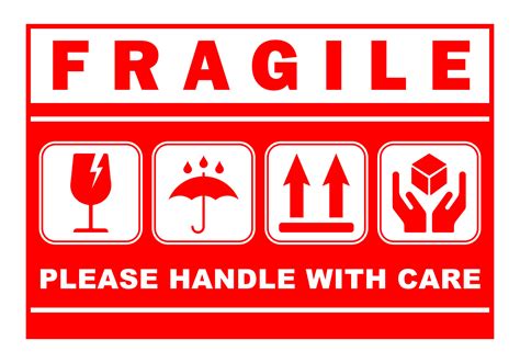 Fragile Logo Vector at Collection of Fragile Logo