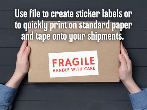 Fragile Usps Fragile Usps Printable