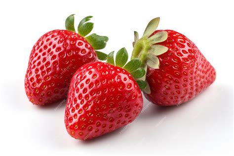 Fraises entières fraîchement cueillies