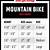 frame size mountain bike chart