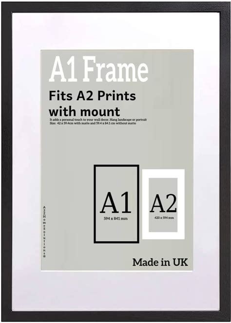 Frame And Mount For A2 Print