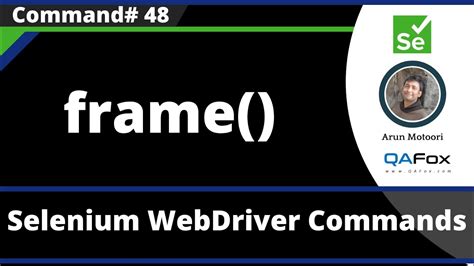 Frame Count In Selenium Webdriver