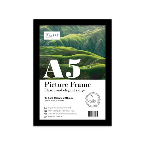Frame For A5 Print With Mount