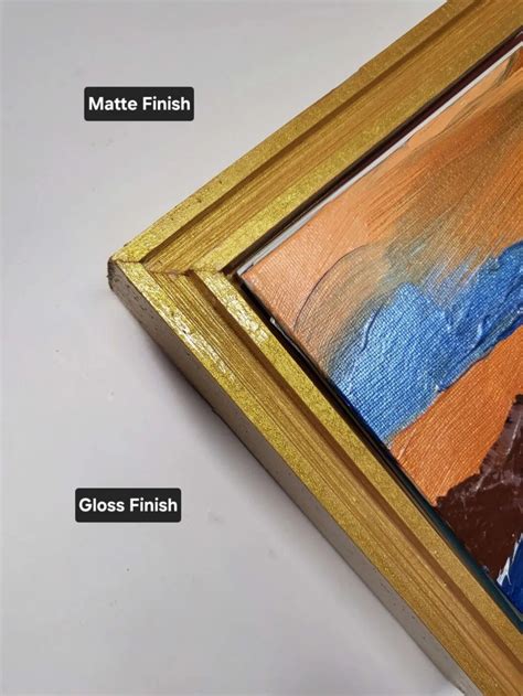 Frame With Canvas Matte