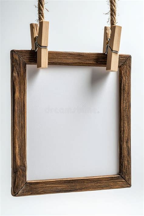 Frame With Clothes Pegs