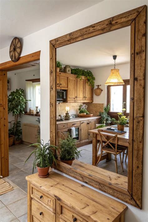 Framed Mirror Wall Ideas