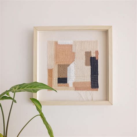 Framed Textile Wall Art