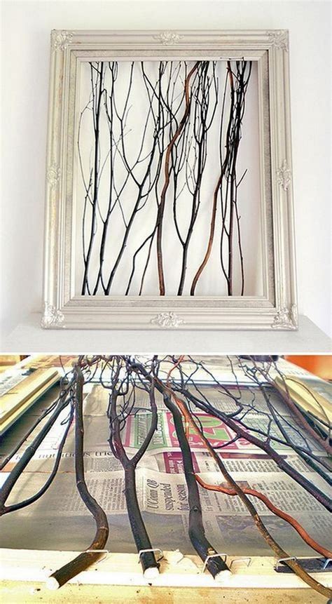 home.furnitureanddecorny.com:framed twig wall art