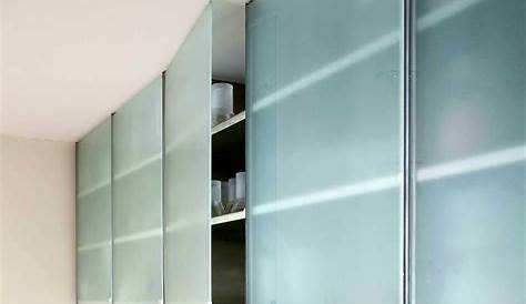Cool Frameless Glass Cabinet Doors With Bedroom Ideas