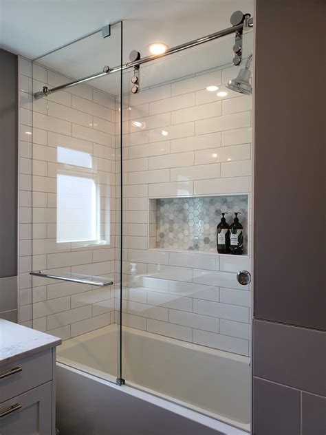frameless shower door installation