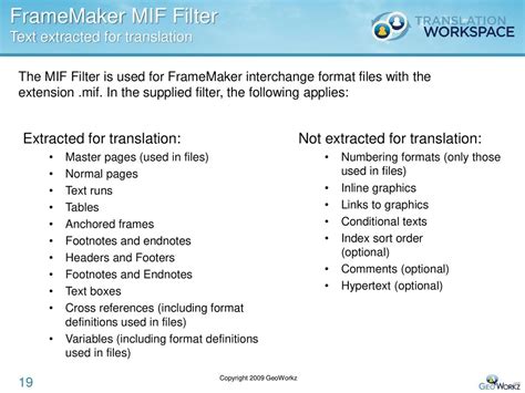 Framemaker Mif File