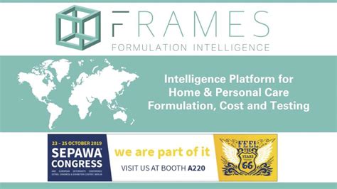 Frames Formulation Intelligence
