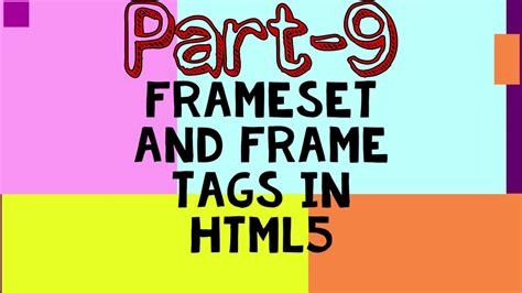 Frameset Html5 Alternative