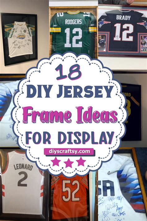 Framing Jerseys Diy