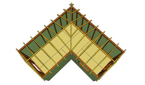 framing l shaped gable roof
