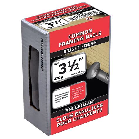 Framing Nails 3 1/2