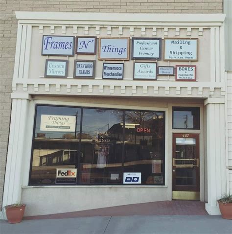 Framing Things Winnemucca Nv