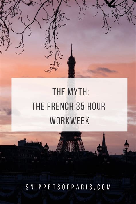 france 35-hour work week myths and realities