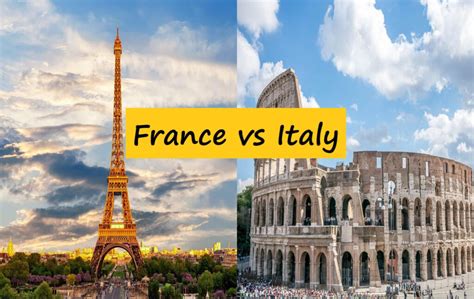 france and italy similarities