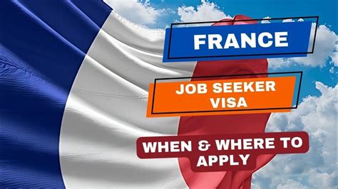france job seeker visa requirements