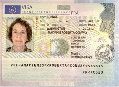 france long stay visa requirements