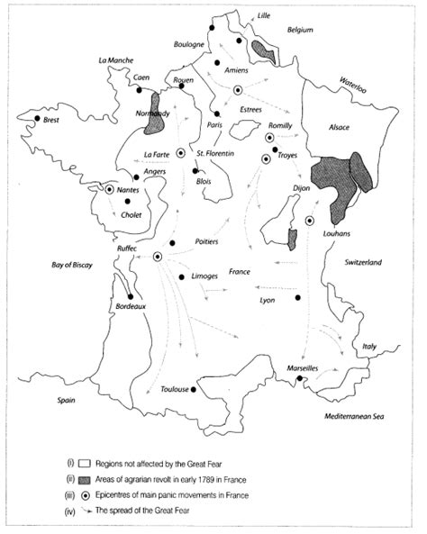 france map history class 9