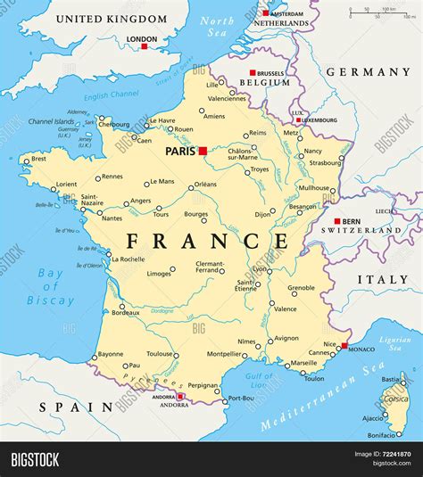 france map political