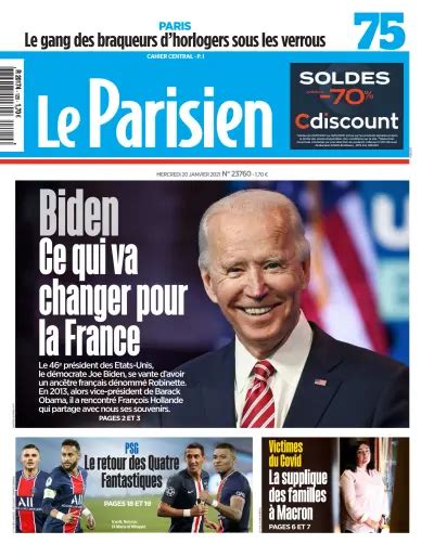 france newspaper in english