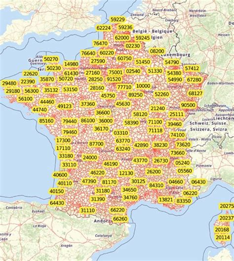 france postal code lookup
