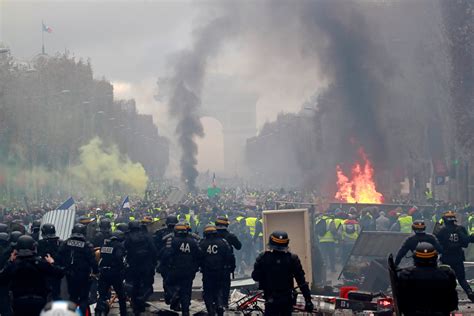 france riots reason 2018