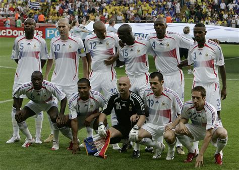 france team 2006 world cup final