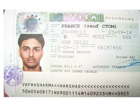 france visa documents required for indian