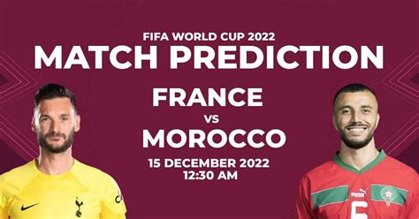 france vs morocco score prediction